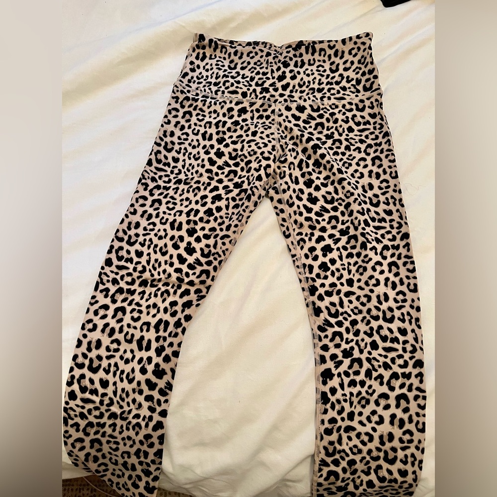 varley cheetah leggings